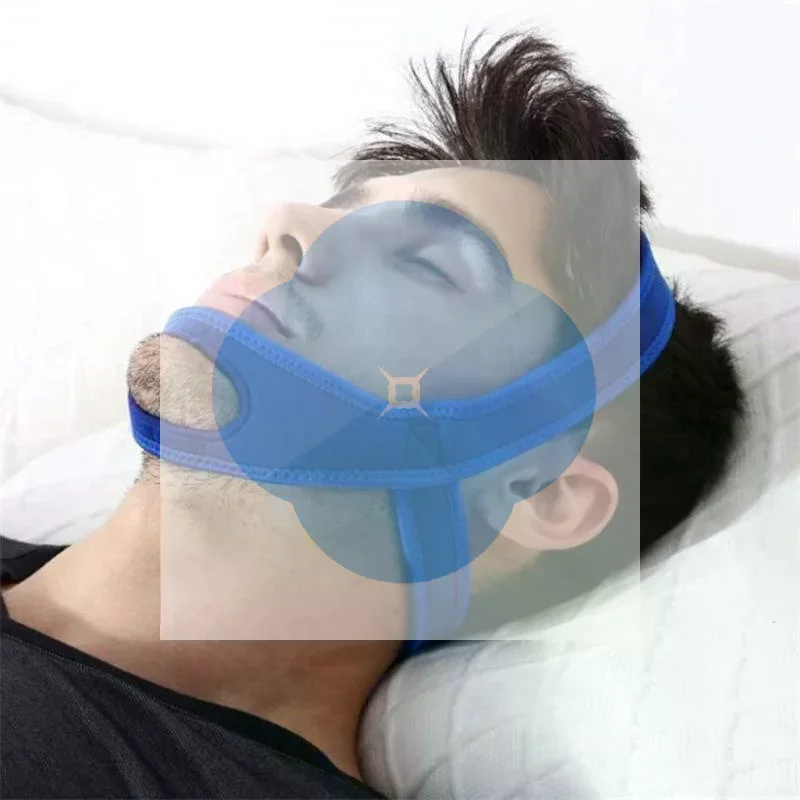 1Pcs Anti Apnea Jaw Solution Sleep Support Apnea Belt Neoprene Anti Snore Stop Snoring Chin Strap Belt Adjustable SleepCare Tool
