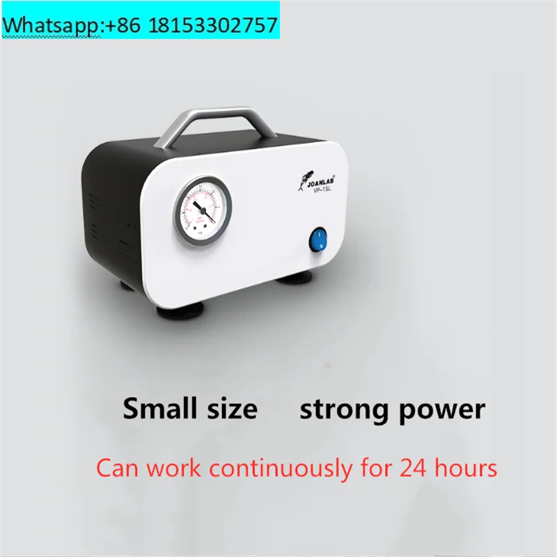 Oil-Free Diaphragm Vacuum Pump, Small Pumping Positive And Negative Pressure, Mini Vacuum Filter Device, Laboratory Filter Pump