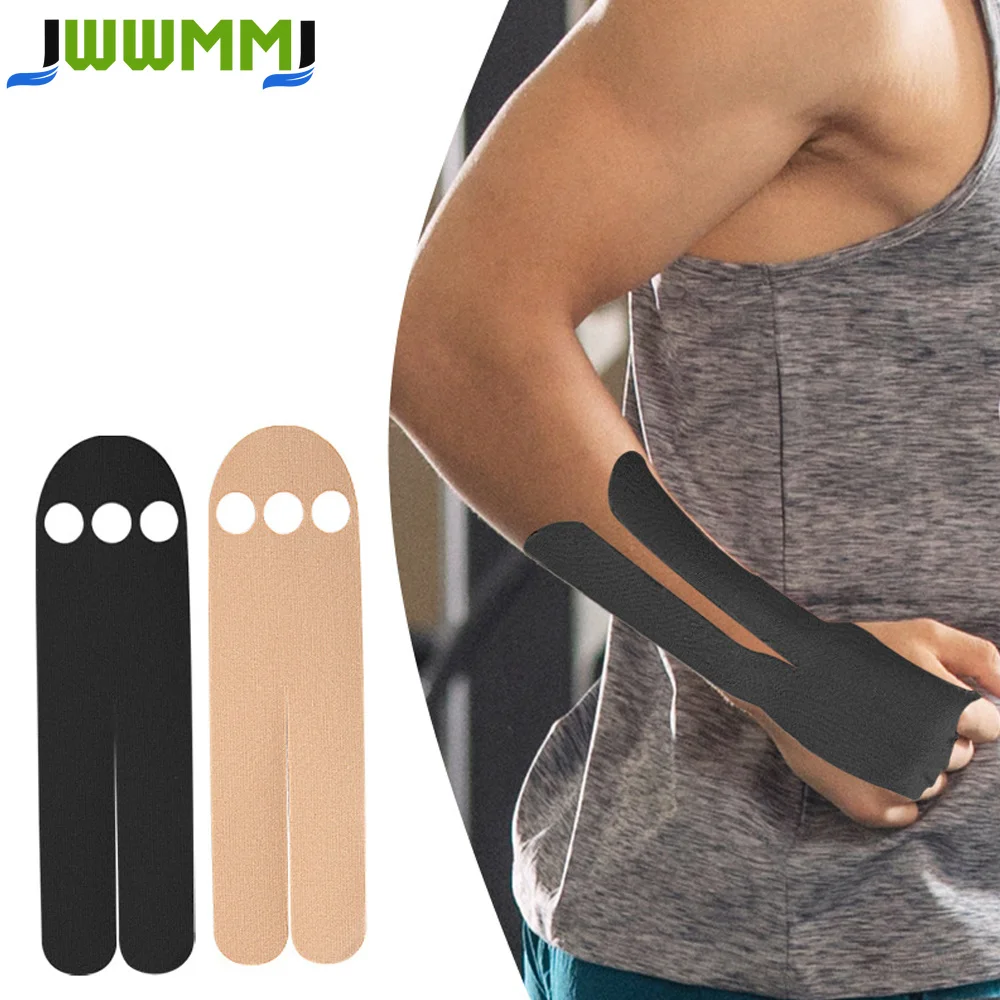 5/10/15/20/25PCS Precut Kinesiology Tape for Wrist, Elastic Athletic Tape for Wrist Hand, Breathable Sports Tape