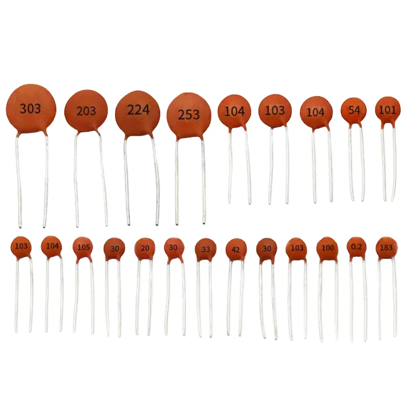 1000pcs Ceramic capacitor 50V 1pF ~ 100nF 0.1uF 104 4.7PF 10PF 22PF 33PF 47PF 100PF 101 220PF 221 330PF 470PF 1NF 103 47NF 473