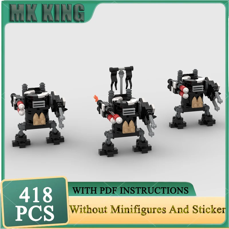 

Moc Building Blocks Hammer 40K Game Model Technology Bricks Famous Game Model Christmas DIY Assembly Toy Construstion Gifts