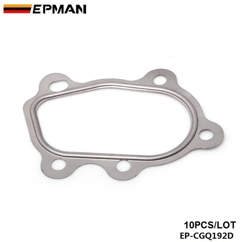EPMAN 10PCS/LOT for T25 T28 Turbocharger Gasket Fitting for Turbo GT25 5 Bolt EP-CGQ192D