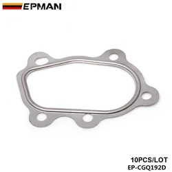 EPMAN 10PCS/LOT for T25 T28 Turbocharger Gasket Fitting for Turbo GT25 5 Bolt EP-CGQ192D