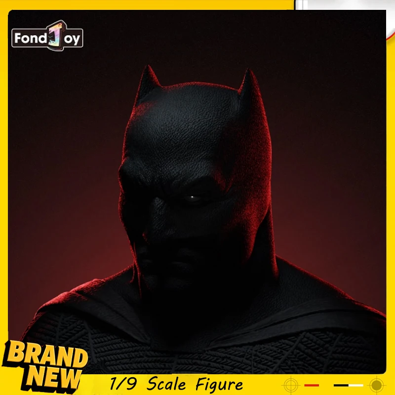 New FondJoy Big Ben 2.0 Batman Action Figure BVS Batman Figure 1/9 DC Justice League Figures WithHead PVC Joint Movable Kid Toy