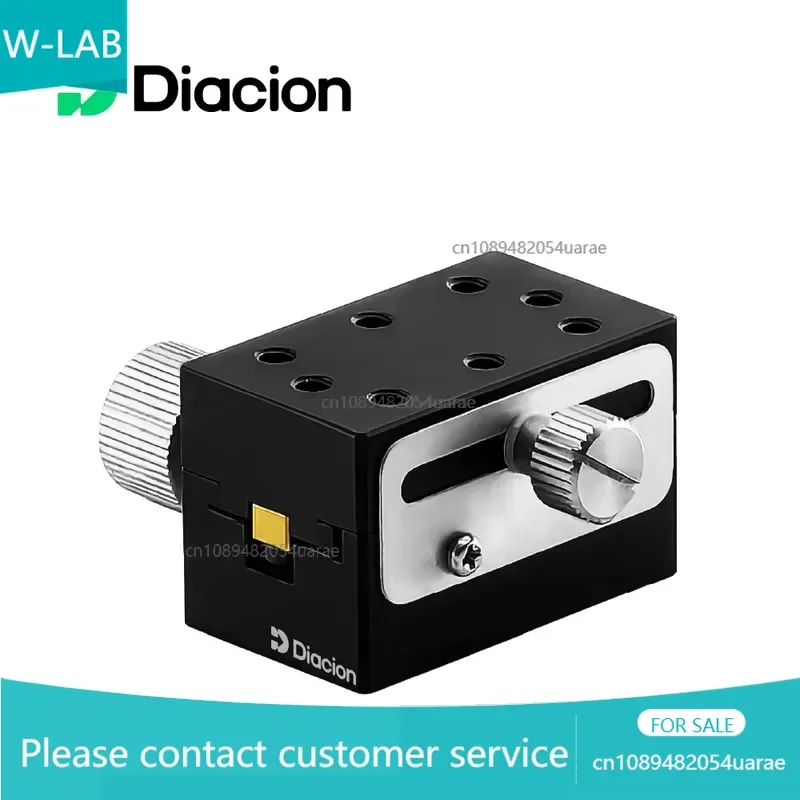Diacion WLX25-42-N X-Axis Standard Dovetail Long Travel Distance Light Source Align Testing Manual Stage Optics Instruments