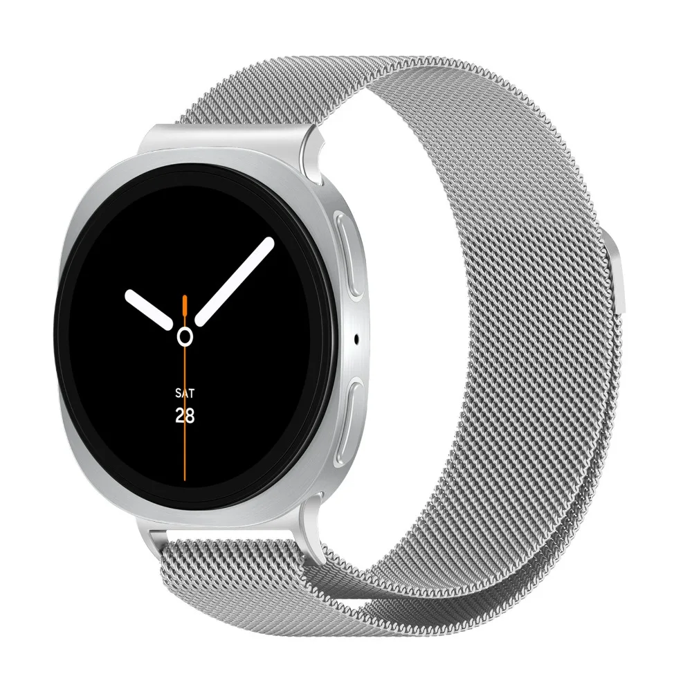 Milanese حلقة الفرقة لساعة سامسونج جالاكسي 8 44 مللي متر 40 مللي متر الترا 2 سوار معدني جالاكسي ساعة 8 الكلاسيكية حزام ساعة اكسسوارات