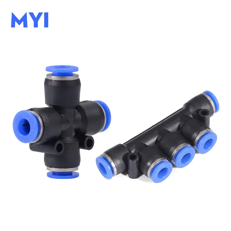 PY PU PV LSA PM HVFF Air Quick Pipe Push In Hose Quick Couping Pneumatic Fitting Tube Connecto 4mm 6mm 8mm 10mm 12mm