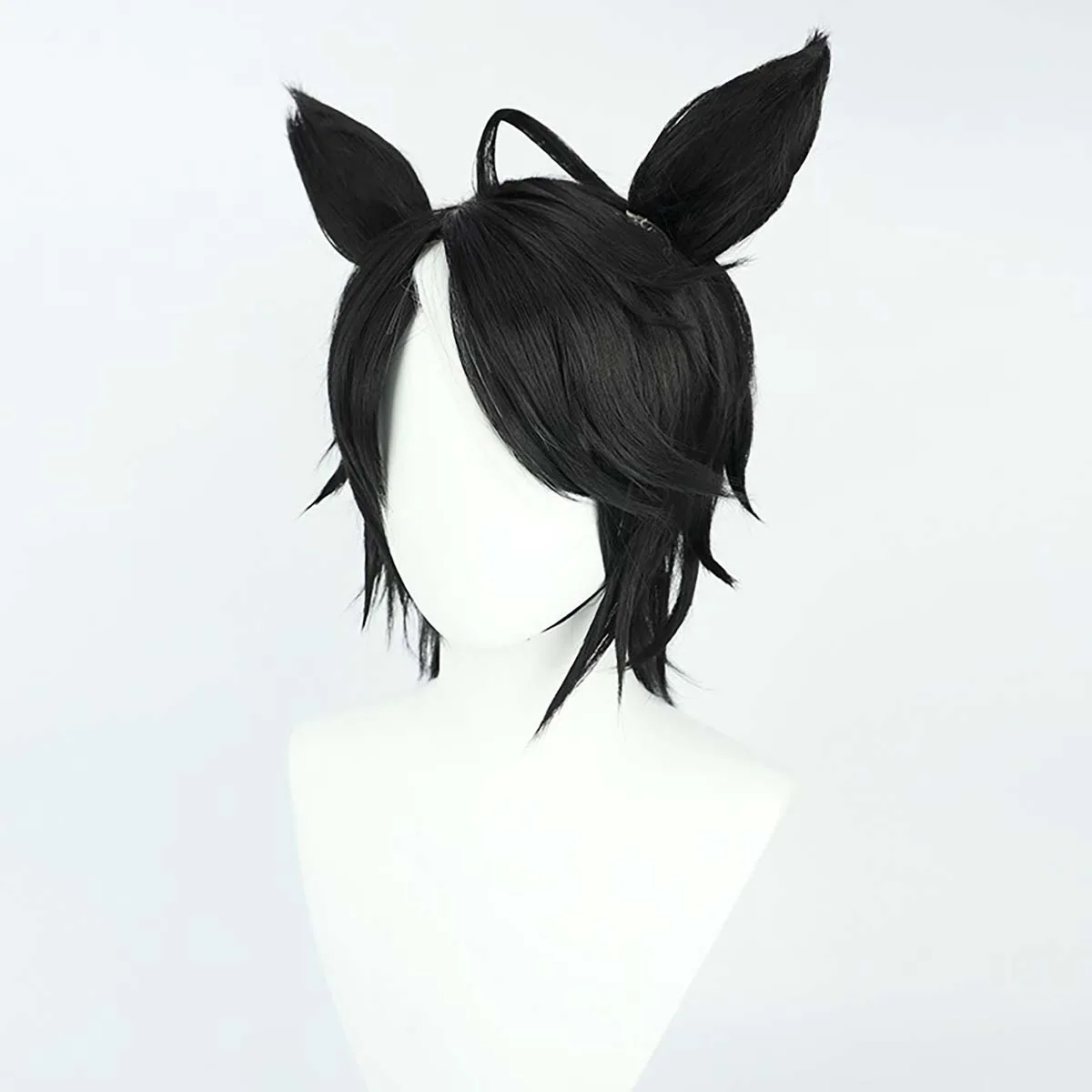 Game Roleplay Pretty Derby Fuji Kiseki Cosplay Synthetic Hair Wig With Ears