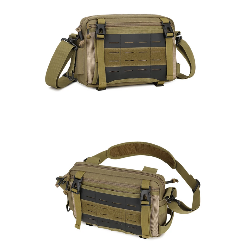 Compact Waist Bag Tacticals With Multi-storage And Large Capacity Main Warehouse Orderly Storage green