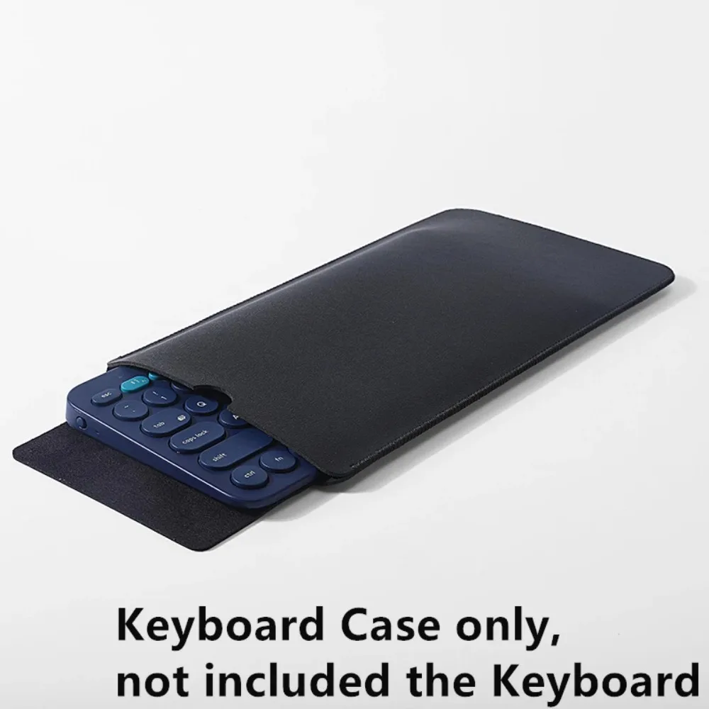 Leather Keyboard Case For Logitech K380 K580 Wireless Keyboard Shockproof Anti-drop Keyboard Protective Sleeve Carrying Case