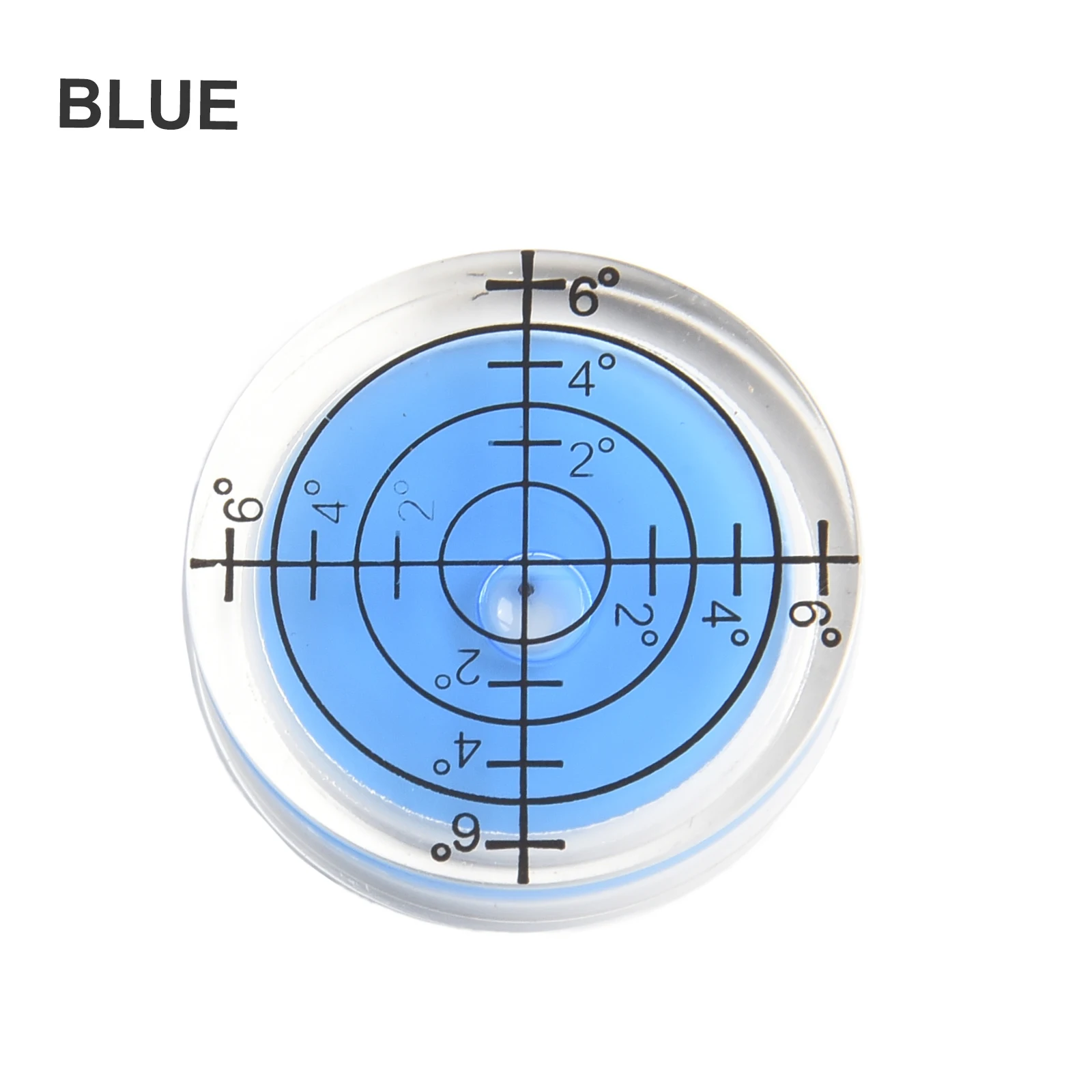 

1.26x0.28 Inches Acrylic Bubble Level Multi-directional Surround Simple And Accurate Acrylic Material Clear And Readable