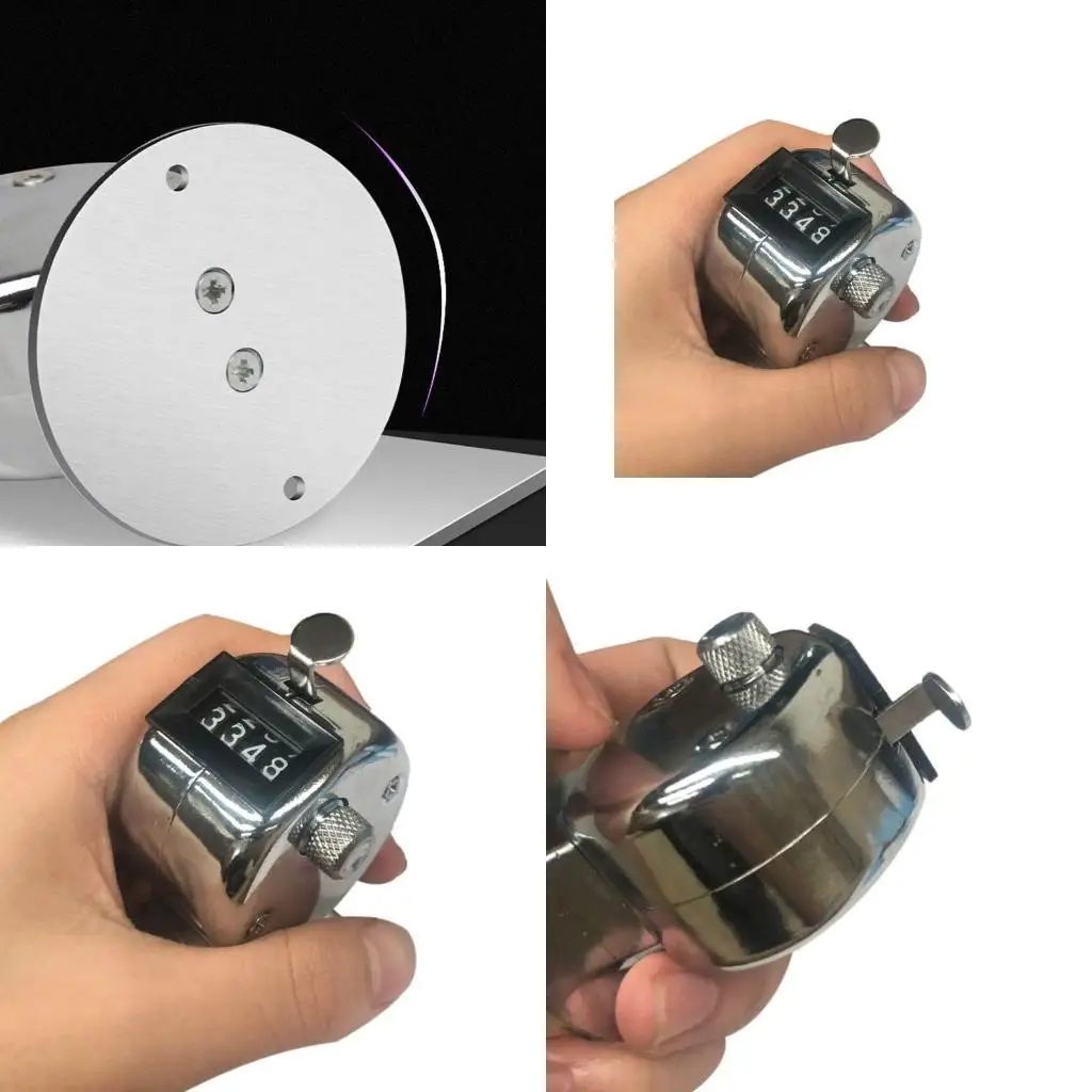 

R9UF Portable Digital Number Handheld Tally Counter Mini Mechanical for Palm Golf Cli