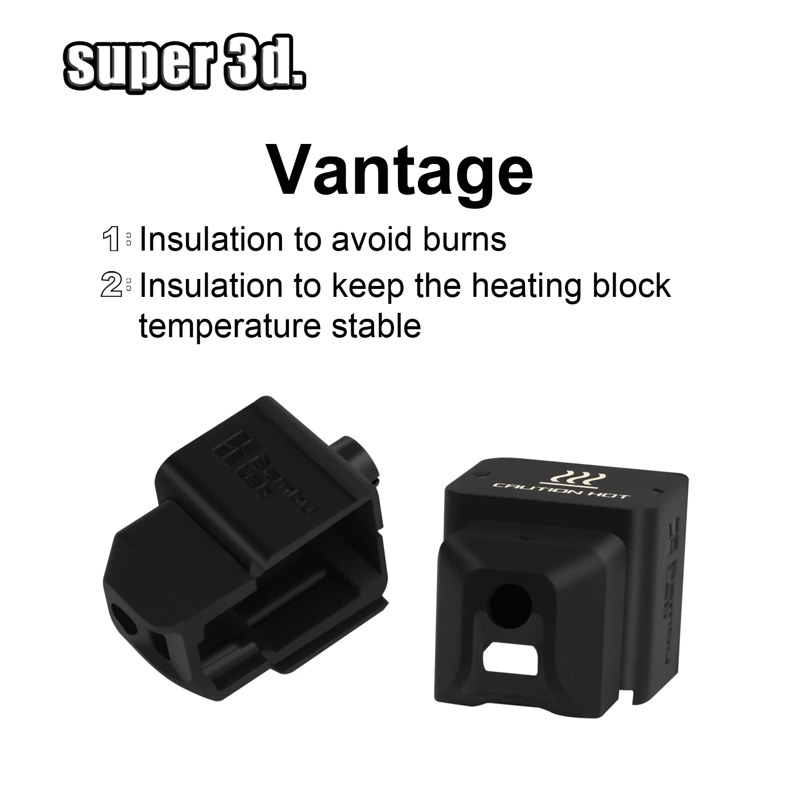 Protective Sleeve for Bambu Lab H2D Hotend Silicone Cover Heating Block for Bambulab H2D 3D Printer Accessories Hot End Cover