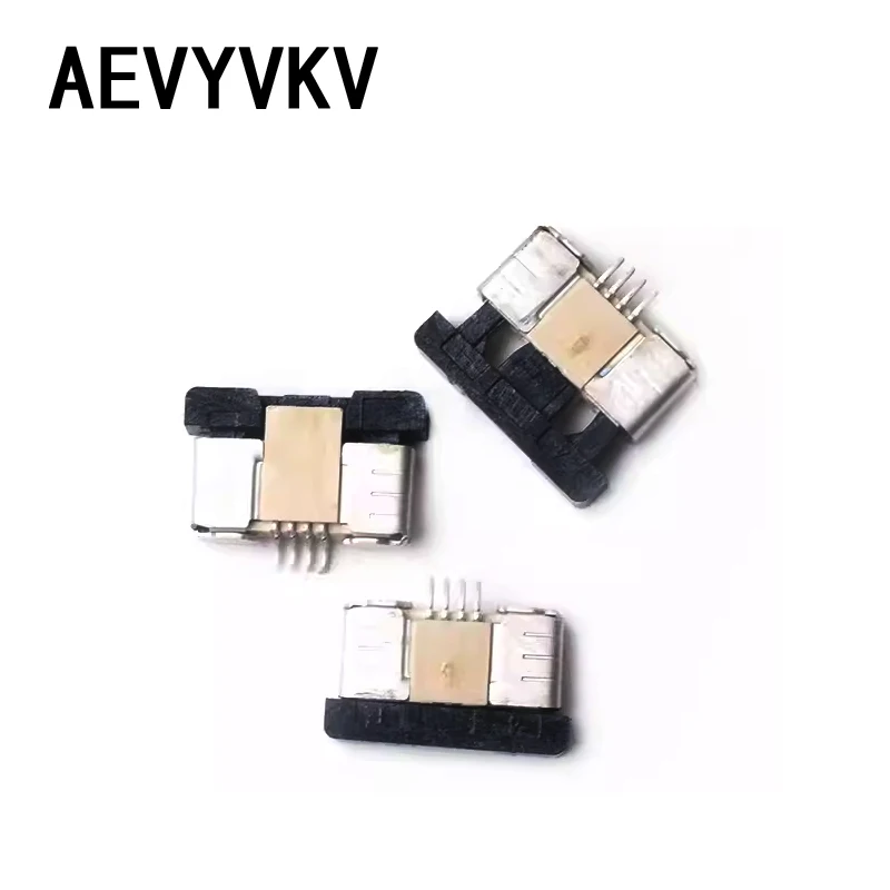 10PCS FPC Connector 0.5mm/1.0mm Pitch Drawer Type Upper Contact Type Socket FFC Flat Cable Socket 4P 5P 6P 7P 8P 9P 10 12P-60Pin