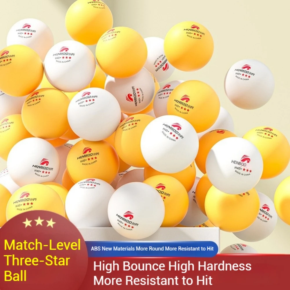 10pcs 3-Star Table Tennis Ball 40mm Premium Training Ping Pong Ball For Casual Game Or Pong Ball Competition Pong Balls Pet Toys