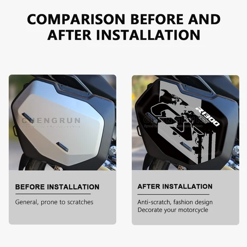 Imagen 2 del producto Pegatina para maletero de motocicleta, calcomanías impermeables para BMW R1300GS R1300 R 1300 GS 1300GS 2023 2024, accesorios, pegatinas para maleta