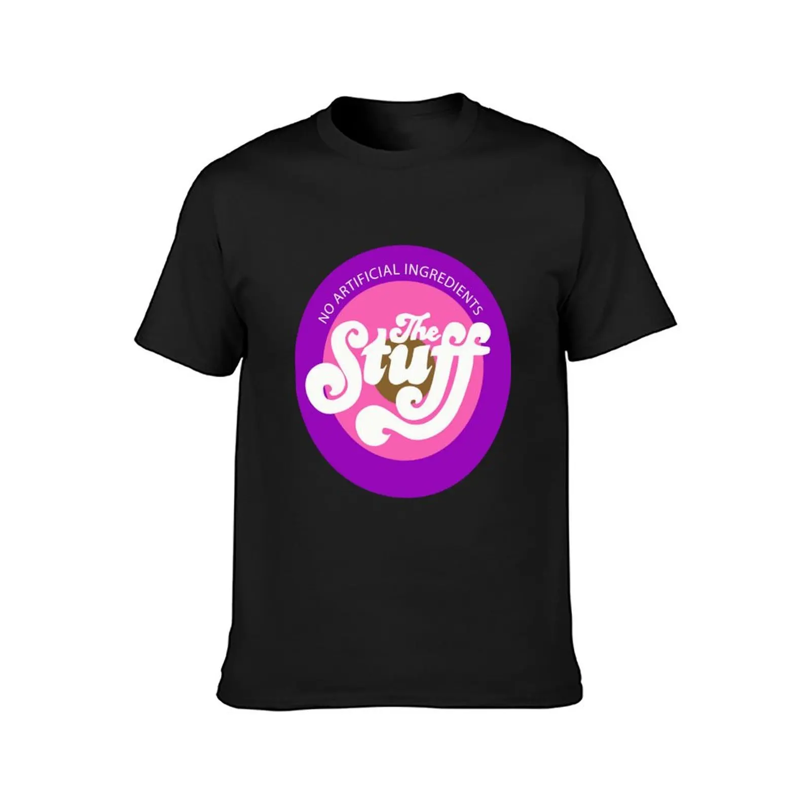 The Stuff- No Artificial Ingredients T-Shirt graphics summer top big and tall t shirts for men