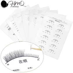 8Pc Eyelash Practice Paper Single-root Grafting Beginners Workbook Beauty Salon Lash Extension Supplies Cosmetics Makeup Tools