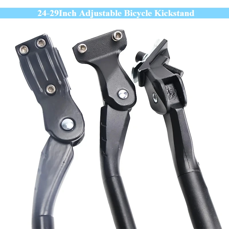 

Новая регулируемая подставка для велосипеда 24-29 дюймов из алюминиевого сплава MTB/складной велосипед/электрический автомобиль, боковая подставка для ног для велосипеда, поддержка стойки