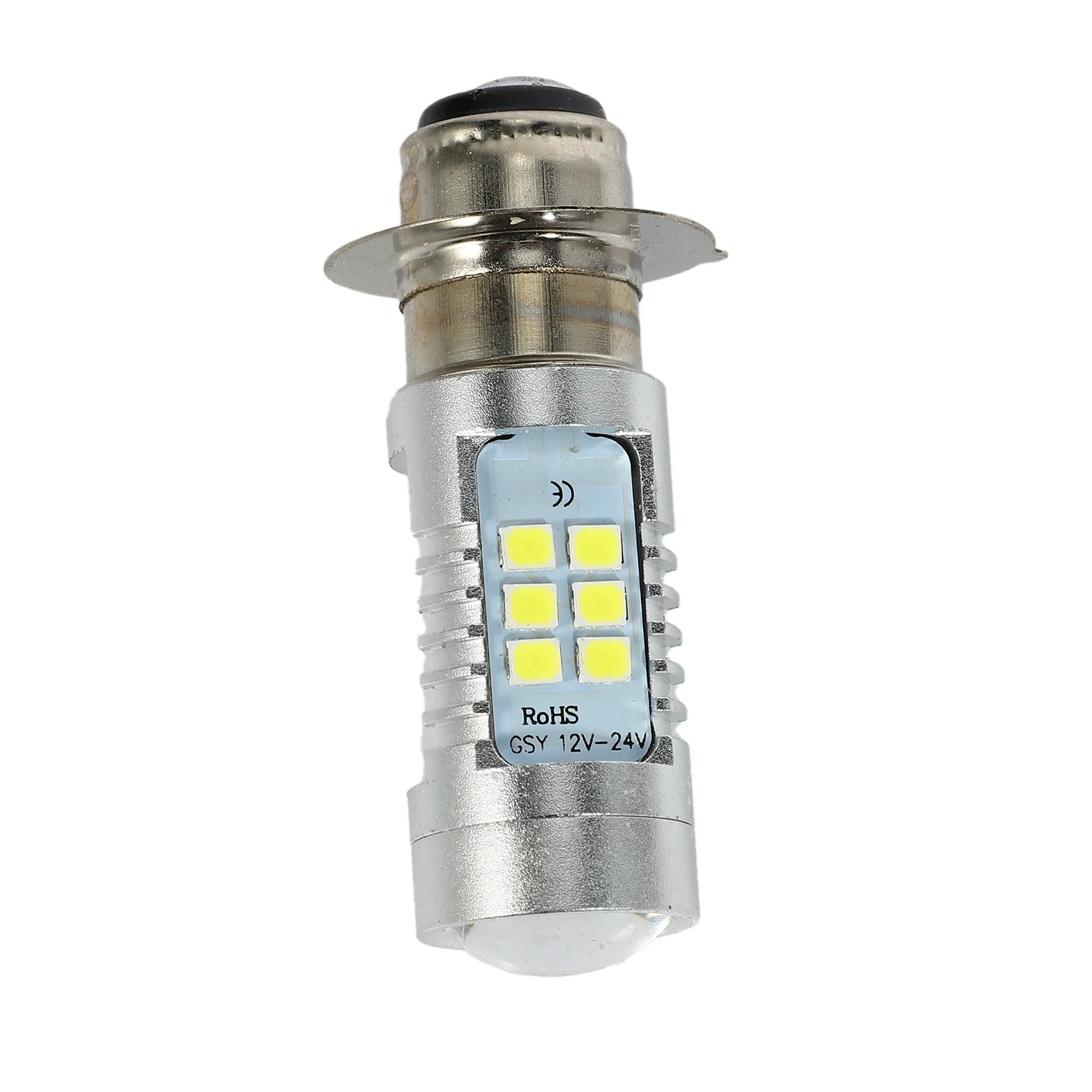 H6 Single-Claw moto 3030 21SMD Led faro anteriore lampadina 1200LM bianco 21W