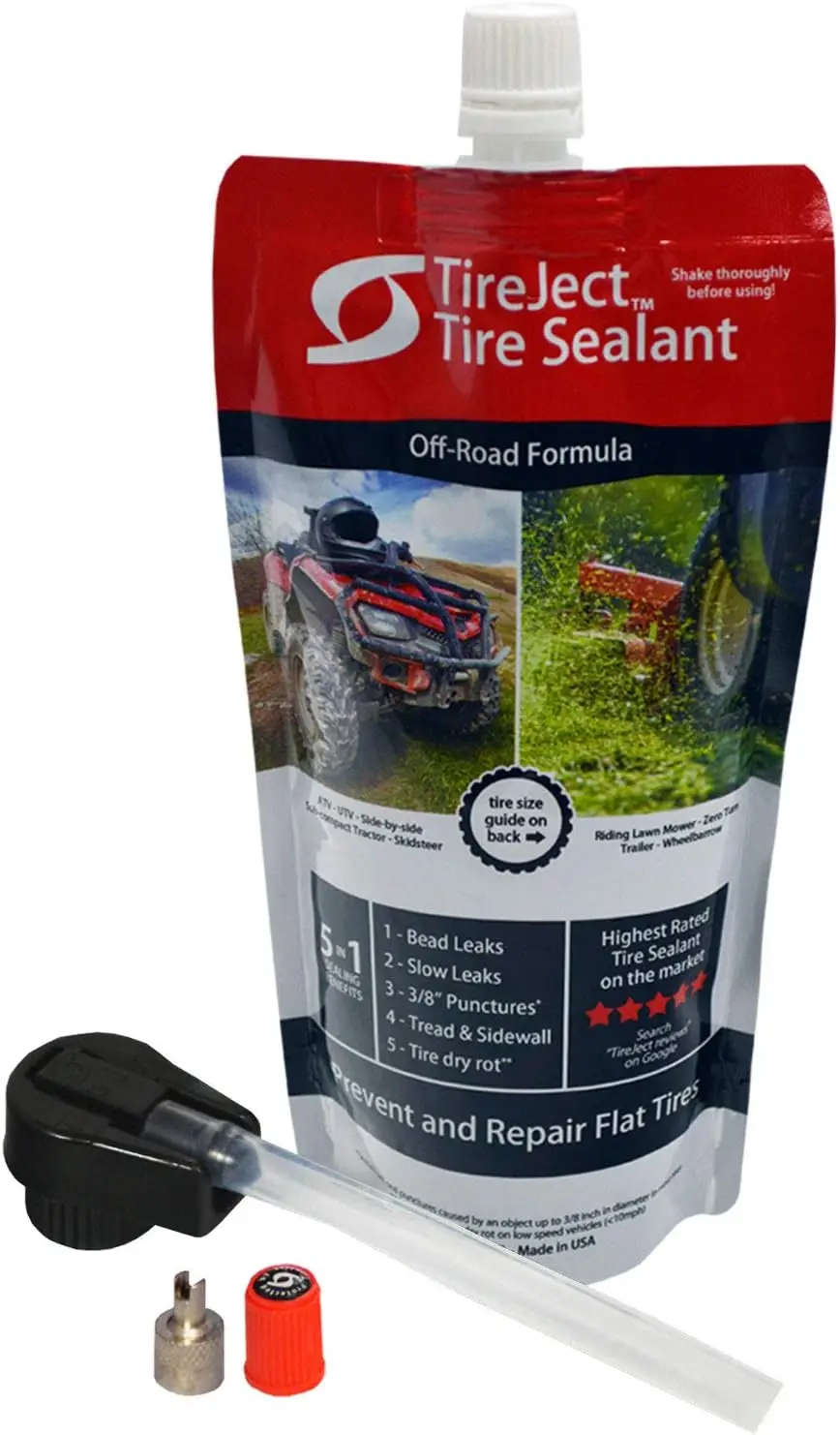 

Off-Road Tire Sealant Kit - 5-in-1 Sealing for Fixing and Preventing Flat Tires (10oz)