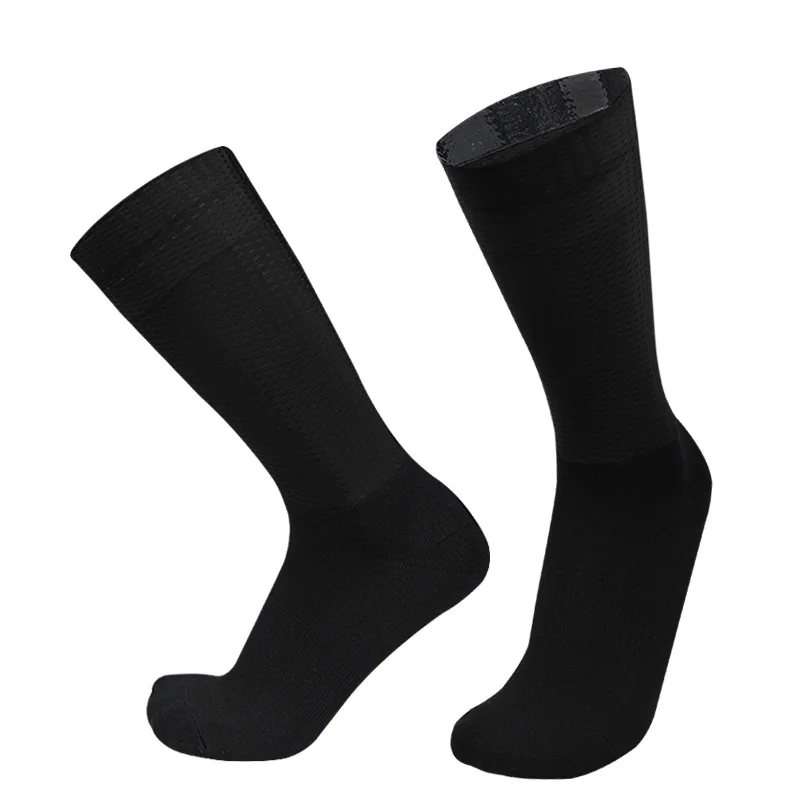 Women Socks Summer Cycling Pro Men Bike Seamless Team Silica Gel Non-slip Sports Socks Breathable Mesh Racing Car Bicycle Socks