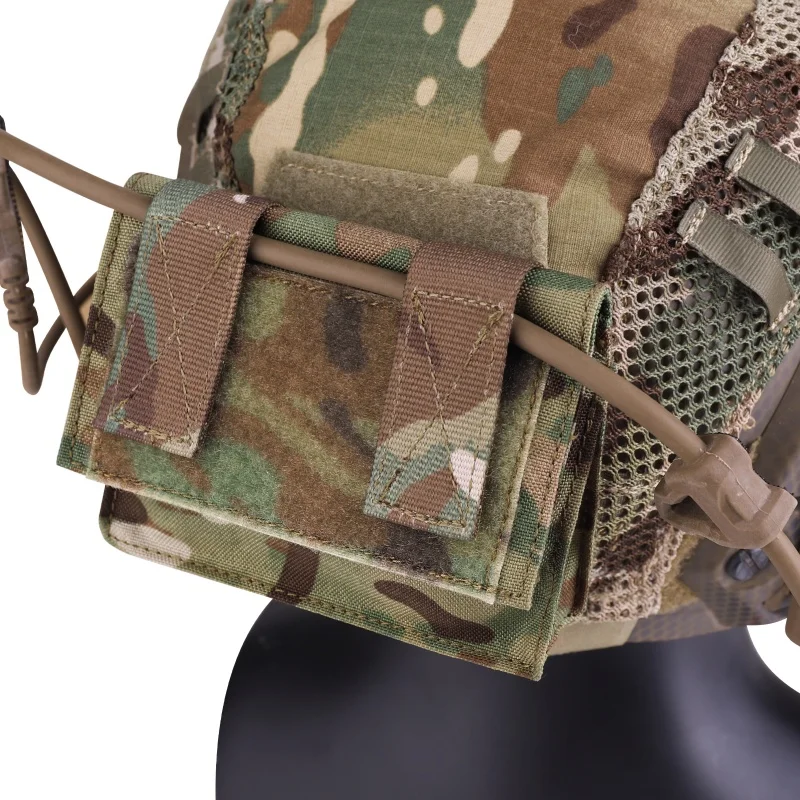 Tactical Helmet Weight NVG Battery Storage Bag Detachable