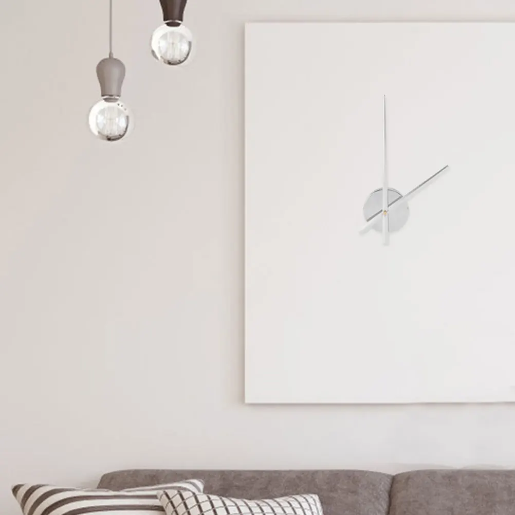 

2Sets DIY Clock Movement Kit Premium Metal Silent Mechanism Compatible for Household Modern Clock Parts Accessory