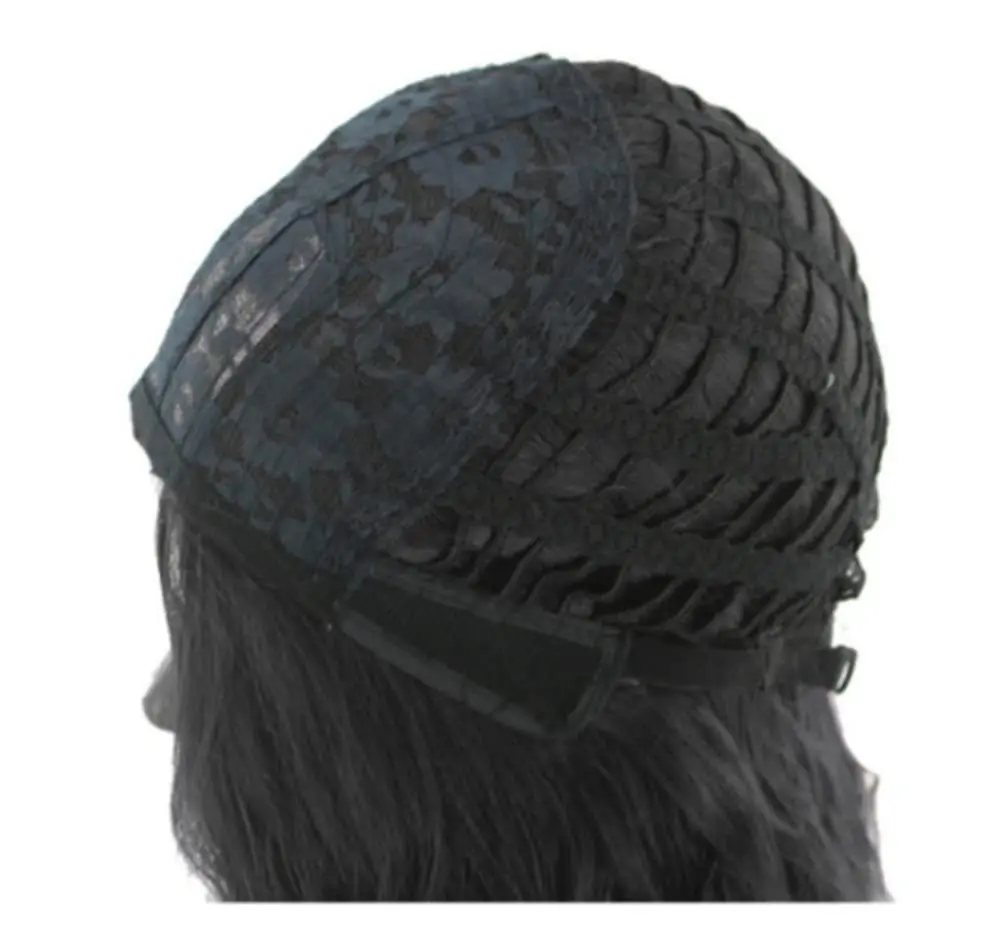 Men Short 11.81'' Black Curly Multifunction Fluffy Layered Frizzy Cosplay Heat Resistant Fibre Synthetic Wig For Men