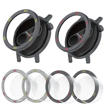 בזל נירוסטה עבור שעון CMF Pro 2 בזל זכוכית מחוסמת מגן מסך נגד שריטות וקוליזיה עבור שעון CMF Pro 2