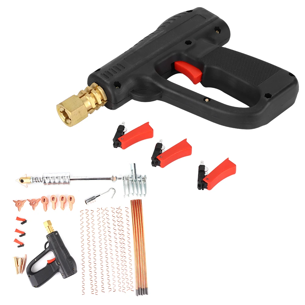 

Dent Puller Stud Welder Kit Auto Car Spot Repair Device Stud Welding Hammer Tool Car Body Repair Car Dent Removal Kits