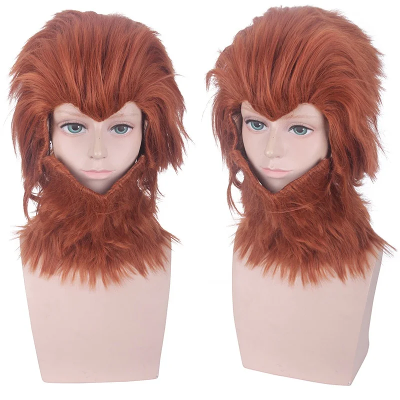 

Monkey King: Journey to the West vs. Monkey King Returns Brown Wig Set Synthetic fiber wig