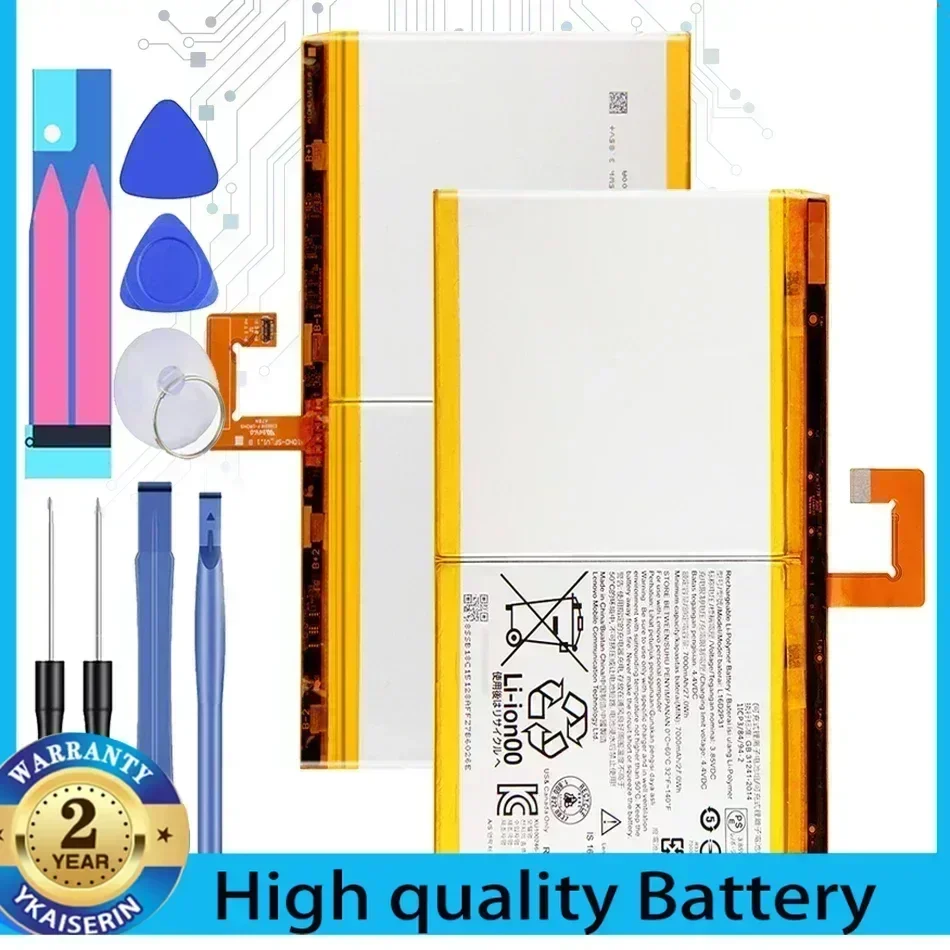 L16D2P31 Battery for Lenovo TAB4 10/10 REL/10PLUS TB-X304L TB-X304F TB-X704F TB-X504F TB-X504L TB-X704L 27Wh 7000mAh Batteries