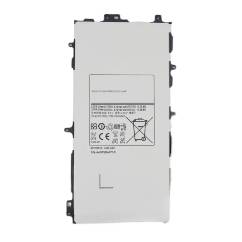 بطارية الكمبيوتر اللوحي 3.75 فولت 4600 مللي أمبير في الساعة SP3770E1H لهاتف سامسونج جالاكسي نوت 8.0 GT N5100 N5110 N5120 بطارية بديلة جديدة عالية الجودة #3
