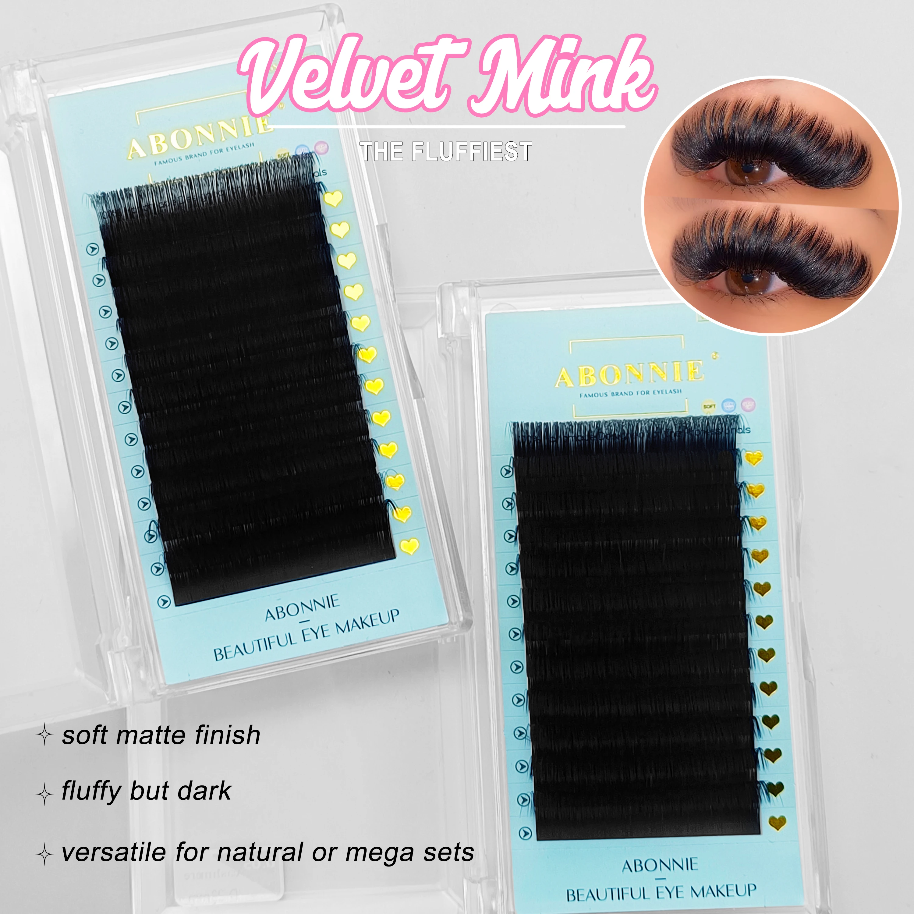Eyelash Extensions Classic - Extensions de cils en velours cachemire