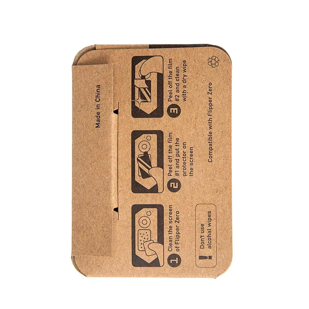 3pcs Screen Film Cover Game Console Screen Protector For Flipper Zero Electronic Game Accessories Boys And Girls Gifts