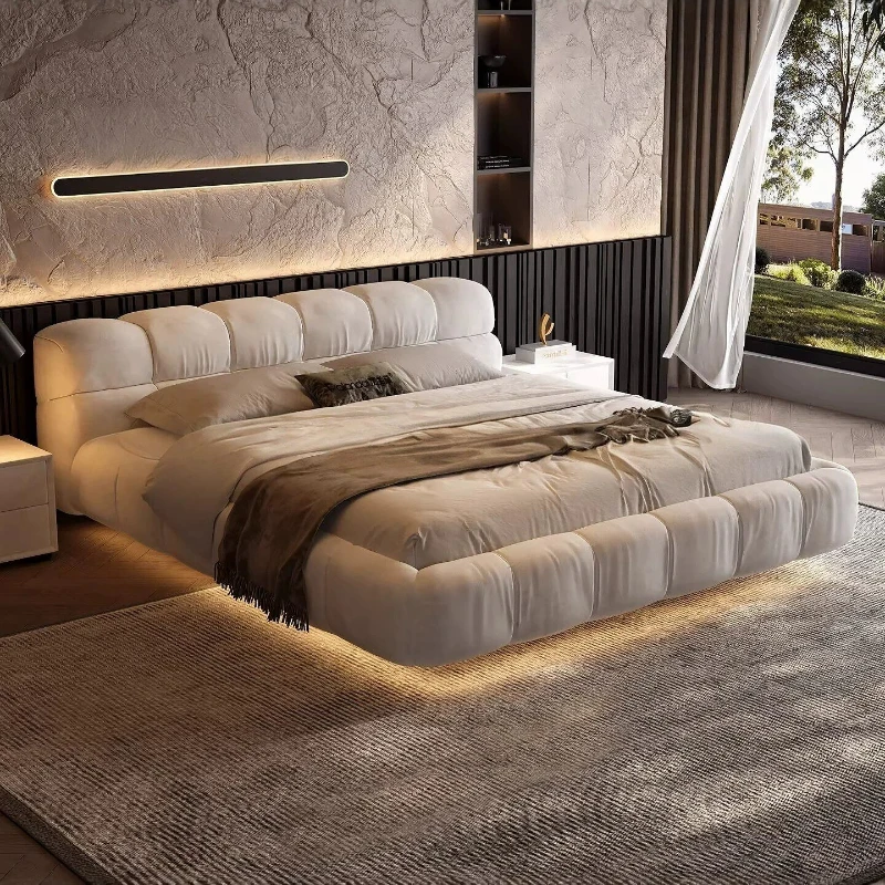 Italian Invisible Beds Floating Storage Clearance Cute Beds Bunk Platform Gaming Camas Matrimoniales Mid Century Furniture