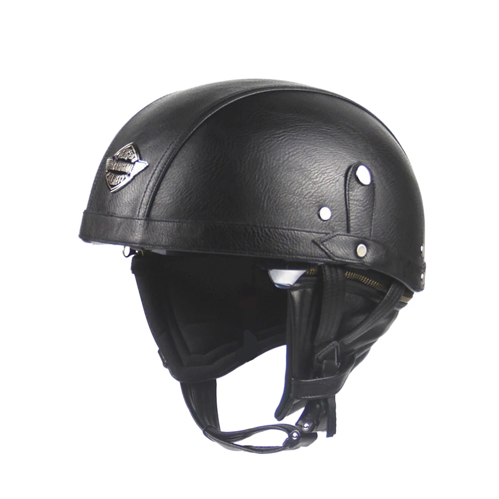 

Retro Half Vintage Motorcycle Helmets Scooter Riding Adult Kids Dirtbike Youth Lightweight Durable Breathable Comfort