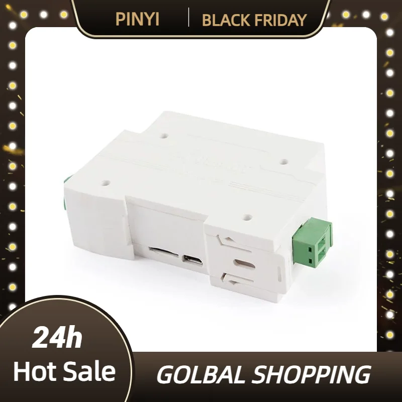 Porta serial celular industrial em trilho DIN Modem RS485 4G FDD-LTE Conversor de servidor WCDMA USR-DR504 Modbus RTU para TCP