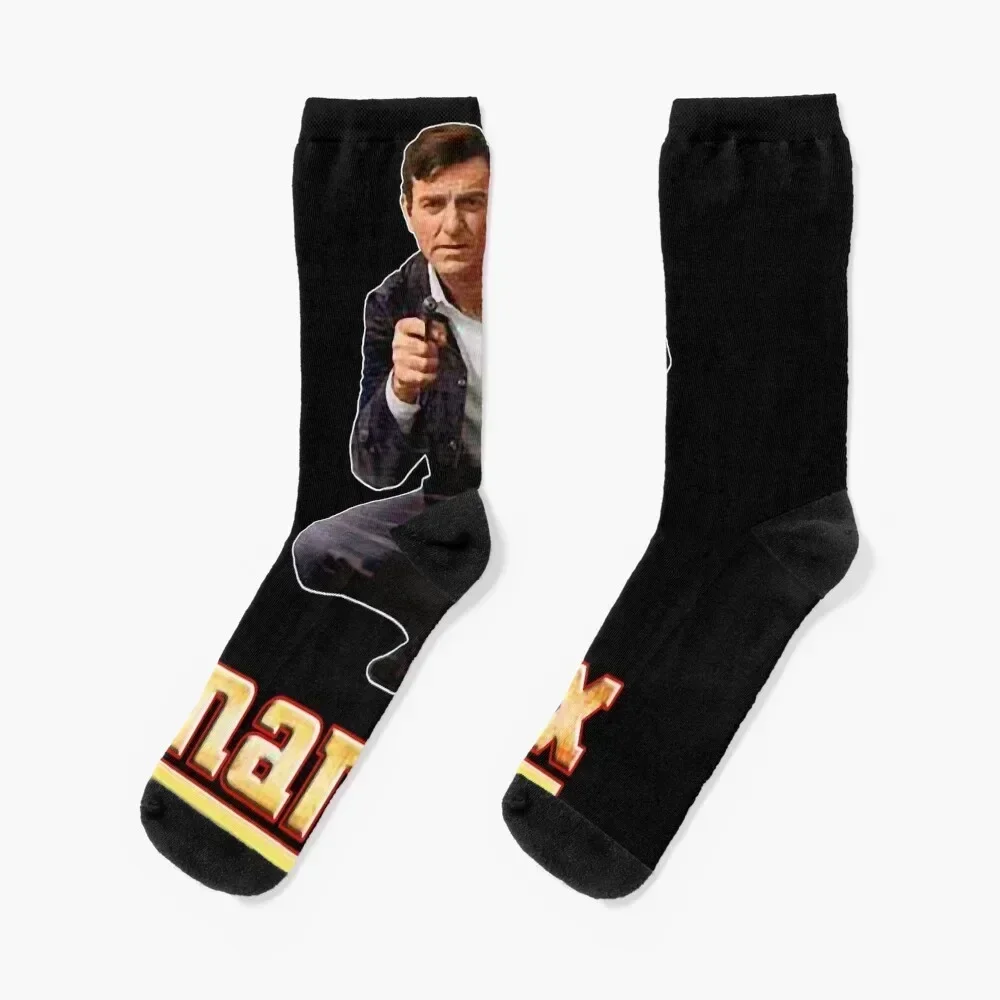 Mannix Retro Vintage 60s 70s Tribute Socks floral gift Stockings man sheer Girl'S Socks Men's