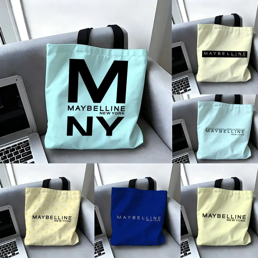 Bolsos de almacenamiento de la marca M-Maybelline, bolso informal para mujer, bolso con asa superior para axila, bolsos de viaje para compras para mujer