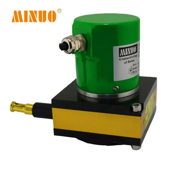 Minor Pull Rope Displacement Sensor MNH400-P-10000mm Pull Rope Encoder Multi-turn Potentiometer