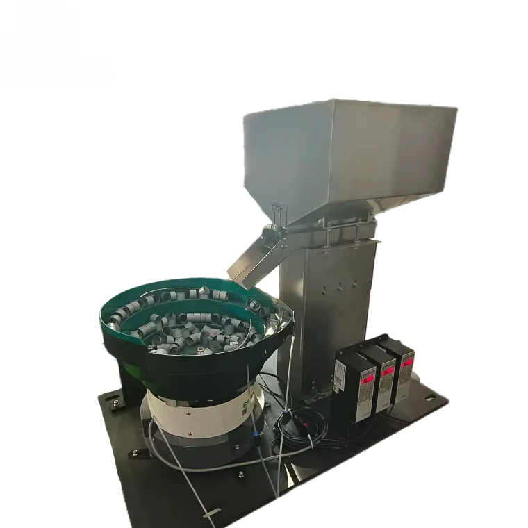 Durable Customizable Stainless Steel Vibrating Feeder with Hopper 220v Voltage for Automotive Assembly Line