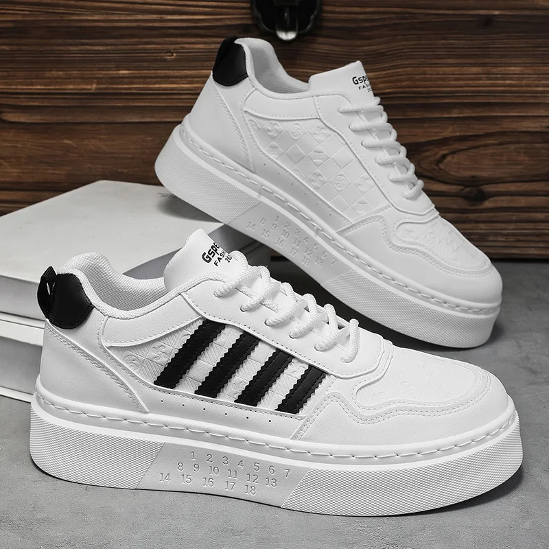 

2025 New Men's Sneakers Fashion Designer Comfortable Casual Platform Shoes Summer Lightweight Breathable Men's Running Shoes