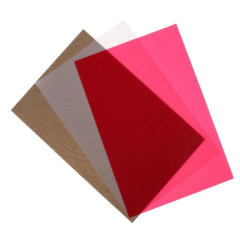 White and Multicolor Drawing Tracing Paper Sheets Material Paper for Artistic Design Tattoo Stencils