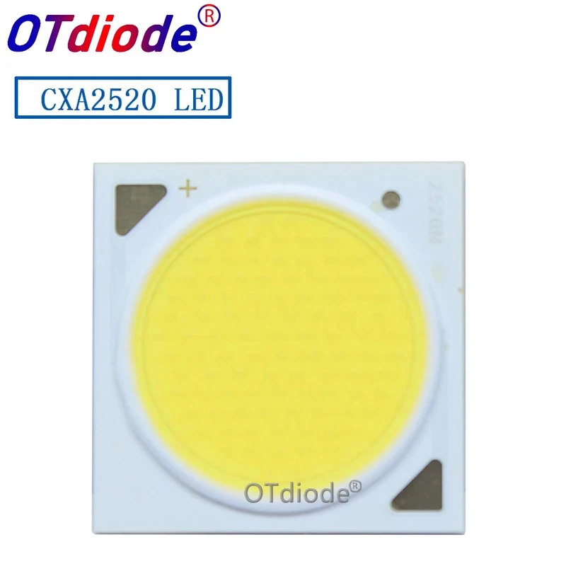 2 szt. Oryginalny CXA 2520 CXA2520 Biały 5000K Ciepły Biały 3000K 47W COB Lampa emitująca Led z diodą uchwytową / bez