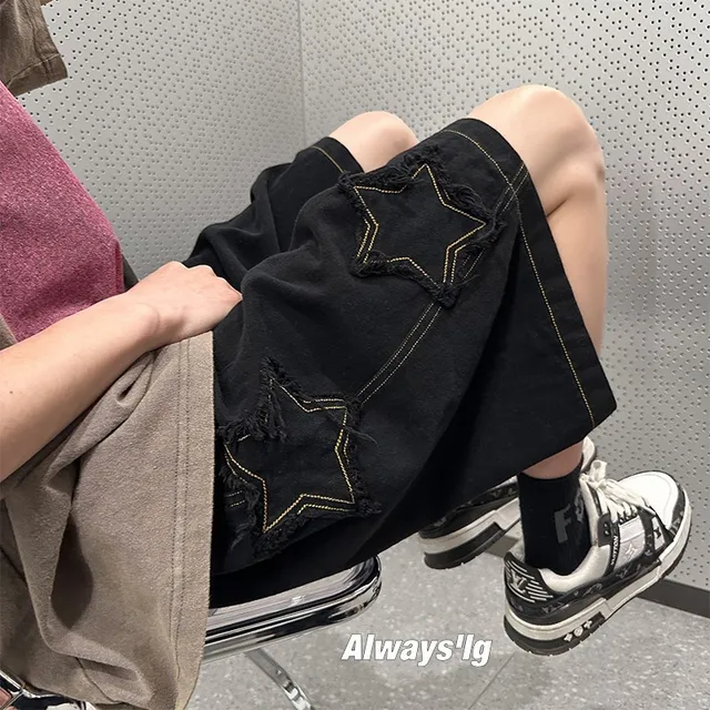 2024 Letnie szorty męskie Luźne spodenki meskie Vintage Denim Basic SimpleHot Sale High Waist Leisure Ulzzang Streetwear Short