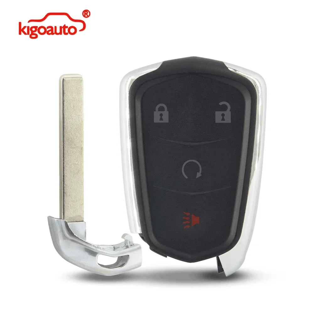 kigoauto For Cadillac Smart Key Case 3/4/5/6 Button for CTS Escalade XT5 XTS HYQ2AB HYQ2EB