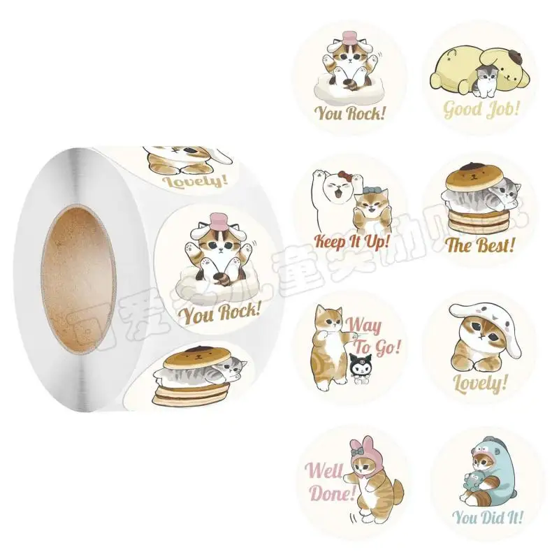 2024 Kawaii New Anime Cute Mofusand Stickers Reward adesivi decorativi Cartoon regali di compleanno regali per fidanzate giocattoli per ragazze