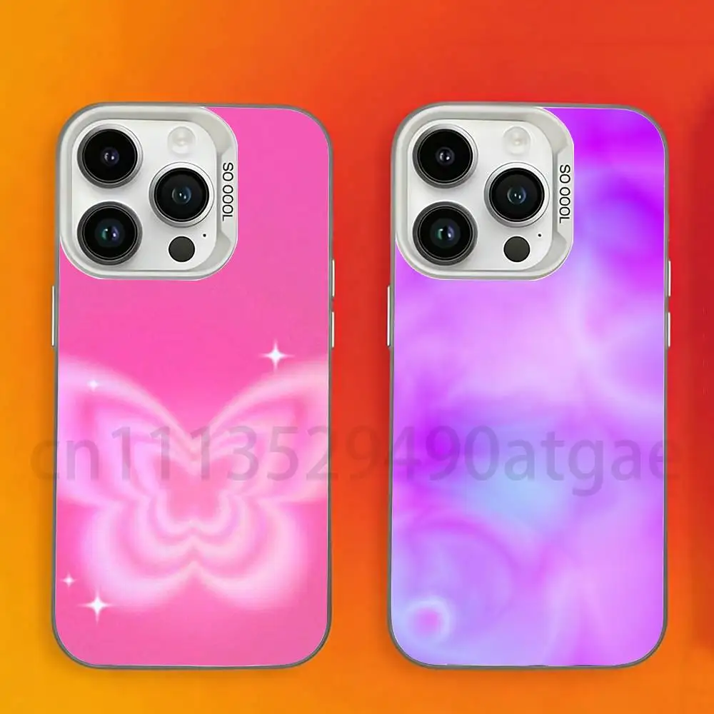 

Y2K Aura Phone Case For iPhone 17,16,15,14,13,12,11,Pro,Max,Plus,Mini Candy Matte Shockproof Cover